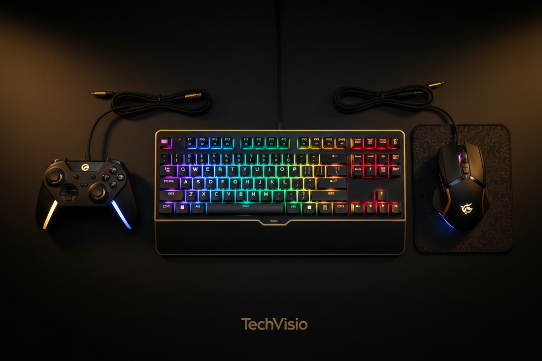 Meilleurs Accessoires Gaming 2026 – Souris, Claviers, Manettes | TechVisio