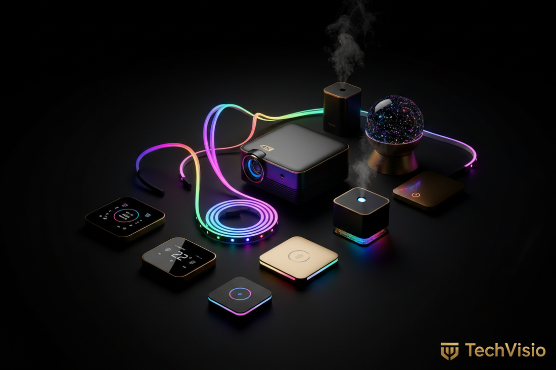 Maison Connectée & Déco 2026 : Projecteurs, LED & Gadgets | Smart Home & Decor 2026