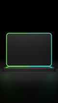 Tapis de souris bord acid neon extra-large TechVisio