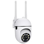 8MP Wifi IP Wireless Security Surveillance PTZ Camera 4X Zoom Cameras Tracking Two-way Audio HD Night Color Cam TechVisio