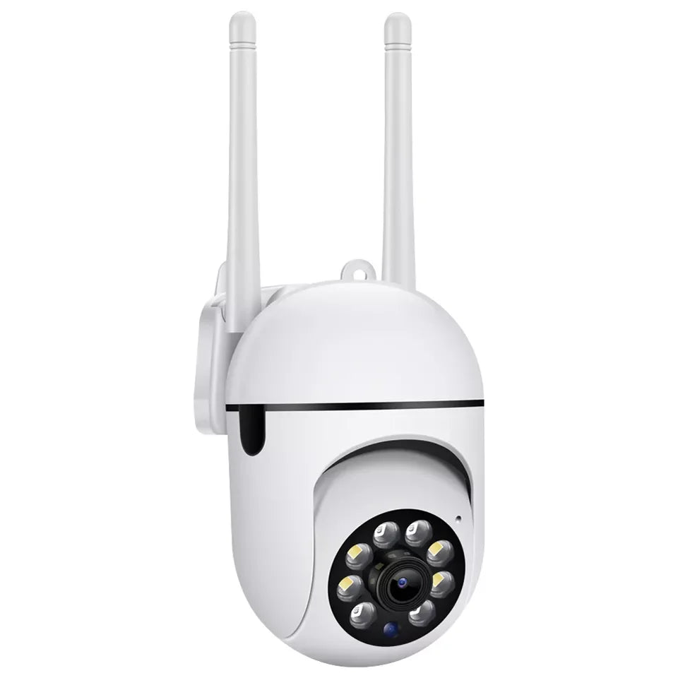 8MP Wifi IP Wireless Security Surveillance PTZ Camera 4X Zoom Cameras Tracking Two-way Audio HD Night Color Cam TechVisio