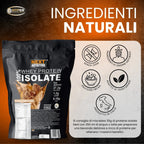 Whey Protéine Isolée 100% – 1kg Cacao, Made in Italy TechVisio