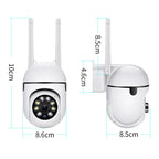 8MP Wifi IP Wireless Security Surveillance PTZ Camera 4X Zoom Cameras Tracking Two-way Audio HD Night Color Cam TechVisio