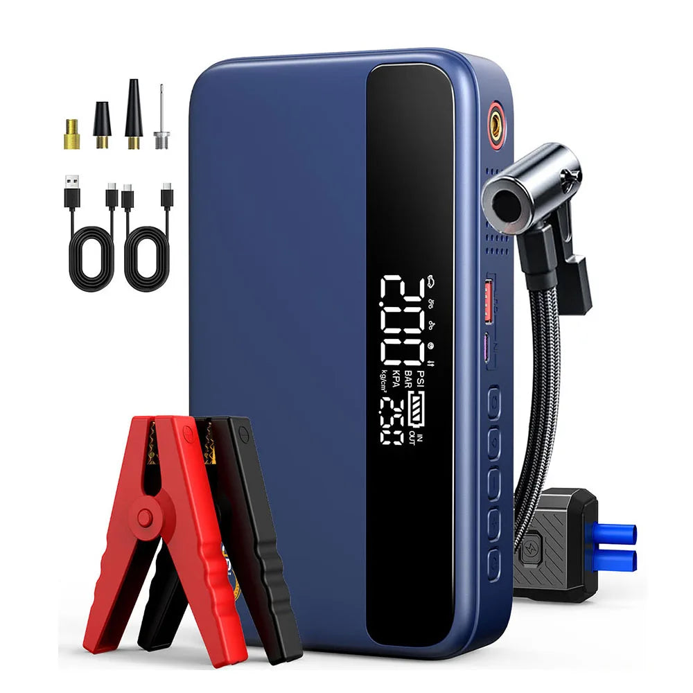 New Wireless Car Air Compressor Air Pump Electric Tire Inflator Pump for Motorcycle Bicycle Boat AUTO Tyre Balls Inflatable TechVisio
