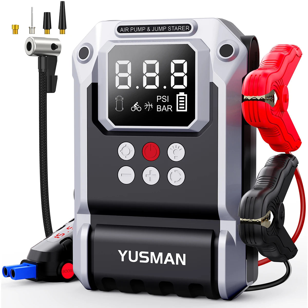 New Wireless Car Air Compressor Air Pump Electric Tire Inflator Pump for Motorcycle Bicycle Boat AUTO Tyre Balls Inflatable TechVisio
