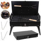 Barbecue Portable Pliant Charbon – Grill Camping Pique-Nique Extérieur TechVisio