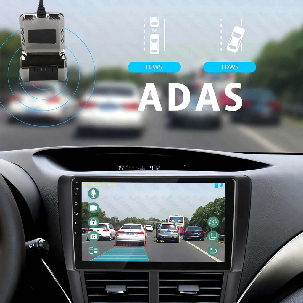 HD Car DVR Dash Cam  ADAS Video 720P/1080P USB Dashcam Auto Drive Recorder for Android Multimedia Player DVD Voice Alarm TechVisio