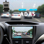 HD Car DVR Dash Cam  ADAS Video 720P/1080P USB Dashcam Auto Drive Recorder for Android Multimedia Player DVD Voice Alarm TechVisio