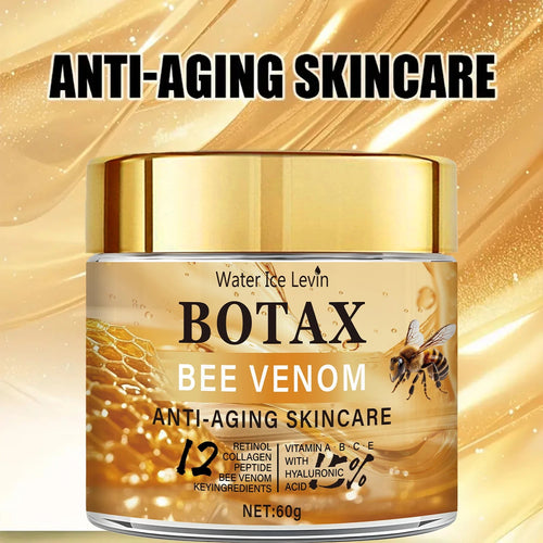 Peptide Bee Venom Cream with Retinol - Plumping Hydration, Vitamin Infusion, Fast Absorption, Winter Skin Renewal TechVisio