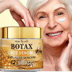 Peptide Bee Venom Cream with Retinol - Plumping Hydration, Vitamin Infusion, Fast Absorption, Winter Skin Renewal TechVisio
