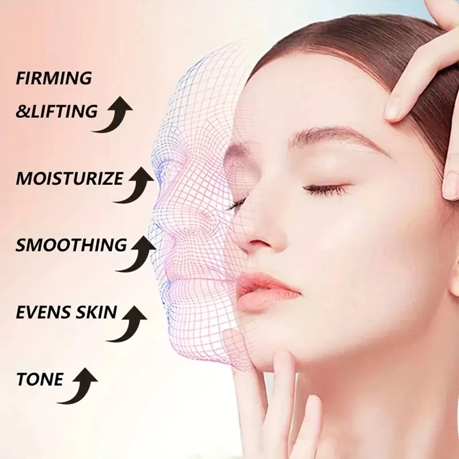 Peptide Bee Venom Cream with Retinol - Plumping Hydration, Vitamin Infusion, Fast Absorption, Winter Skin Renewal TechVisio