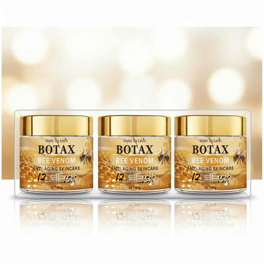 Peptide Bee Venom Cream with Retinol - Plumping Hydration, Vitamin Infusion, Fast Absorption, Winter Skin Renewal TechVisio