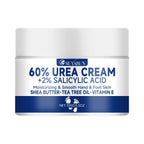 SUYARUN 60% Urea Foot Cream for Cracked Heels & Dry Skin - Intensive Moisturizing Treatment, Callus Remover, Diabetic Foot Care. TechVisio