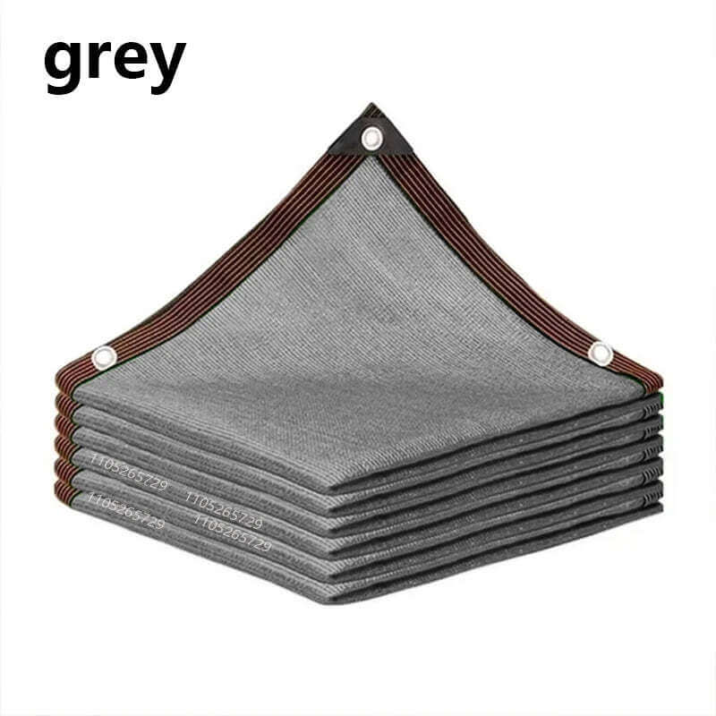 Outdoor Garden Shading Net, Terrace Awnings, Camping Shade Cover Mesh, UV Protection, HDPE Sunscreen Fabric, Shade TechVisio