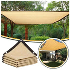 Outdoor Garden Shading Net, Terrace Awnings, Camping Shade Cover Mesh, UV Protection, HDPE Sunscreen Fabric, Shade TechVisio