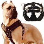Dog Harness For Large Dog,Pit Bull Dog Harness Large Dog Collar Wholesale Leash Dog Vest Collar Fashion Pet Products Accessories TechVisio