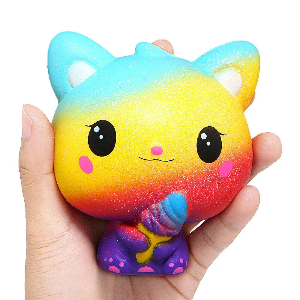 Squishy Kawaii Jumbo Slow Rising – Licorne, Panda, Chat, Cerf