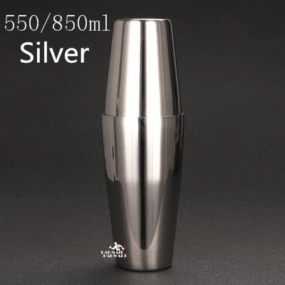 Boston Cocktail Shaker Martini Bar Cocktail Shaker Stainless Steel Boston Flair Mixing Tin Set Bar Tool TechVisio
