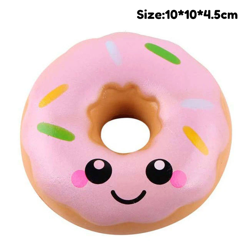 Jumbo Kawaii Squishy Toys Slow Rising Squeeze PU Popcorn Animals Anti Stress Relief Squishies Toy For Children Kids Xmas Gift TechVisio