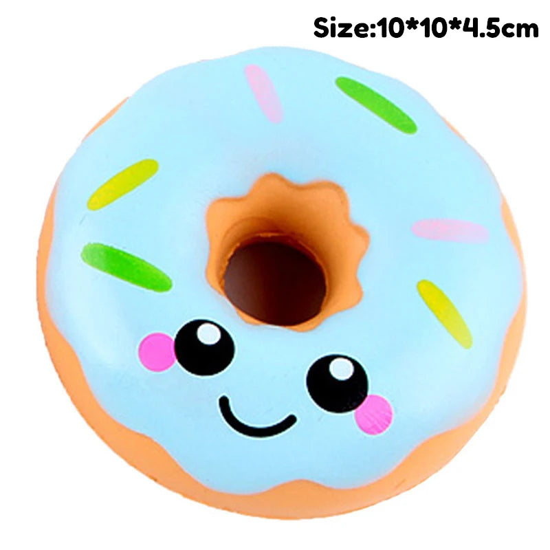 Jumbo Kawaii Squishy Toys Slow Rising Squeeze PU Popcorn Animals Anti Stress Relief Squishies Toy For Children Kids Xmas Gift TechVisio