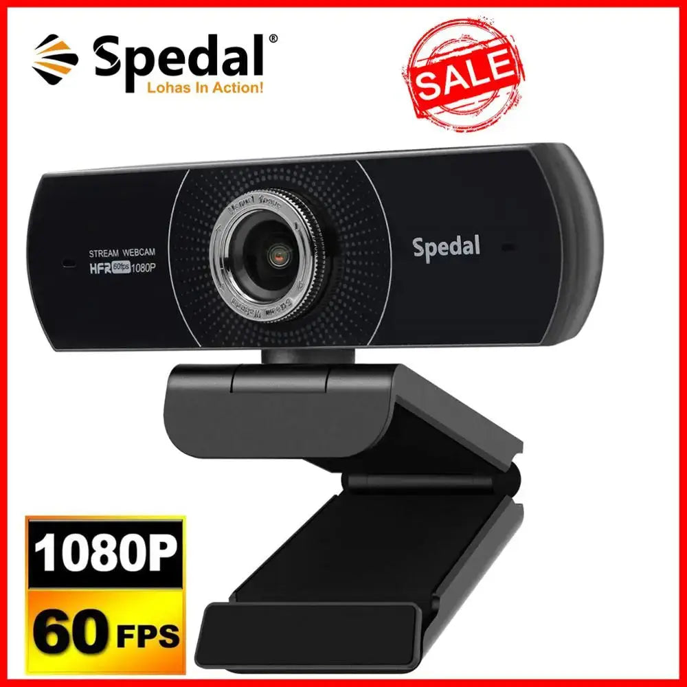 Webcam Spedal MF934H – 1080p 60fps | Micro Intégré | Streaming & Visio TechVisio