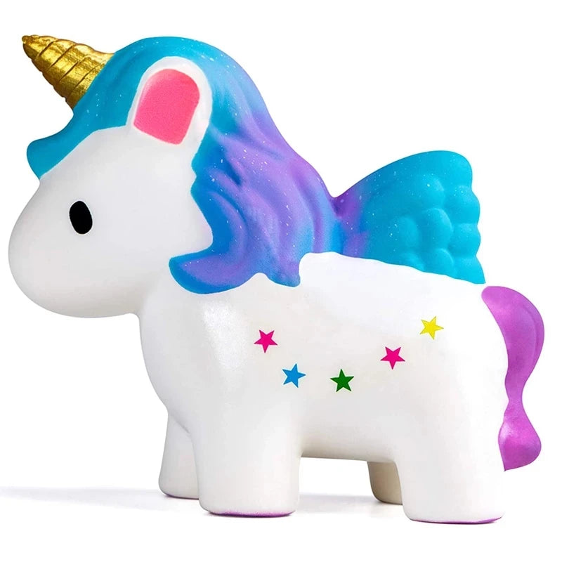 Squishy Kawaii Jumbo Slow Rising – Licorne, Panda, Chat, Cerf