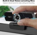 Webcam Spedal MF934H – 1080p 60fps | Micro Intégré | Streaming & Visio TechVisio