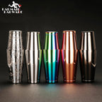 Stainless Steel Cocktail Boston Bar Shaker: 2-piece Set: 18oz Unweighted & 28oz TechVisio