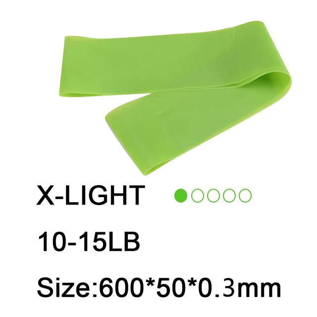 Training Fitness  Rubber Resistance Bands Yoga Home Gym Elastic Gum Pilates Crossfit Workout Equipment Bodybuilding For Sports TechVisio