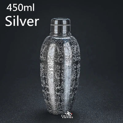 Boston Cocktail Shaker Martini Bar Cocktail Shaker Stainless Steel Boston Flair Mixing Tin Set Bar Tool TechVisio