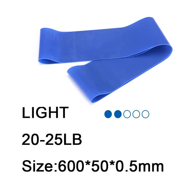 Training Fitness  Rubber Resistance Bands Yoga Home Gym Elastic Gum Pilates Crossfit Workout Equipment Bodybuilding For Sports TechVisio