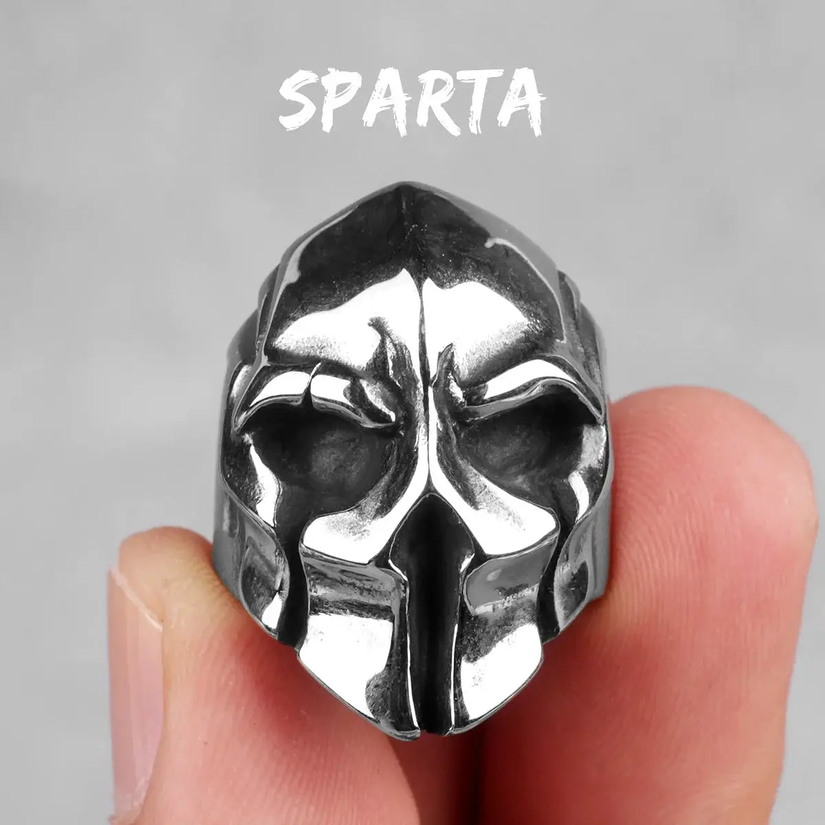 Bague Crâne Gothique Metal Town