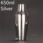 Boston Cocktail Shaker Martini Bar Cocktail Shaker Stainless Steel Boston Flair Mixing Tin Set Bar Tool TechVisio
