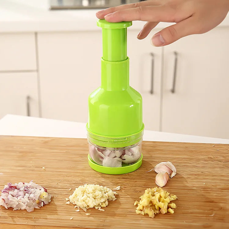 Kitchen Onion Chopper Creative Manual Garlic Vegetable Cutter TechVisio
