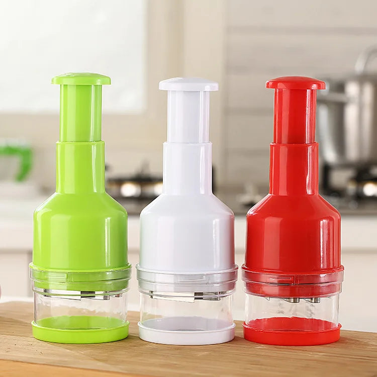 Kitchen Onion Chopper Creative Manual Garlic Vegetable Cutter TechVisio