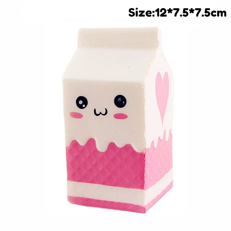 Jumbo Kawaii Squishy Toys Slow Rising Squeeze PU Popcorn Animals Anti Stress Relief Squishies Toy For Children Kids Xmas Gift TechVisio