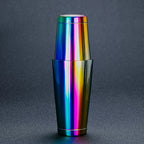 Stainless Steel Cocktail Boston Bar Shaker: 2-piece Set: 18oz Unweighted & 28oz TechVisio