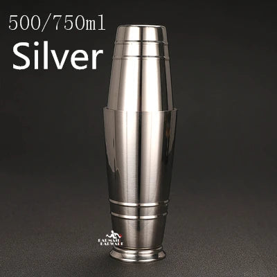 Boston Cocktail Shaker Martini Bar Cocktail Shaker Stainless Steel Boston Flair Mixing Tin Set Bar Tool TechVisio
