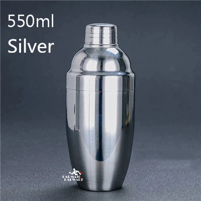 Stainless Steel Cocktail Boston Bar Shaker: 2-piece Set: 18oz Unweighted & 28oz TechVisio