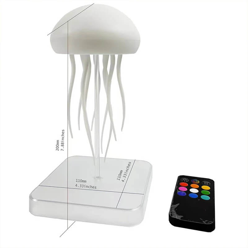 Lampe Méduse LED 9 Tentacules Dégradé Couleurs Télécommande – Déco Ambiance TechVisio