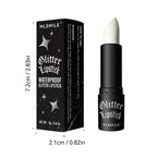 7Colors Glitter Lipstick Waterproof Long Lasting Diamond Pearlescent Metallic Lipstick Black Lipgloss Women Lips Makeup Cosmetic TechVisio