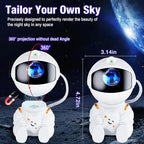 Veilleuse Astronaute Galaxie – Projecteur Étoiles LED TechVisio