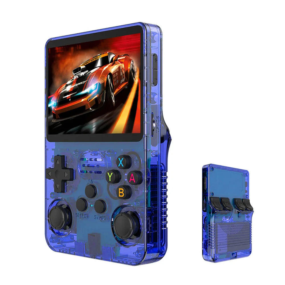 GSF ARKOS R36S Retro-Konsole – 3,5" IPS | 15.000 Spiele | 64/128 GB