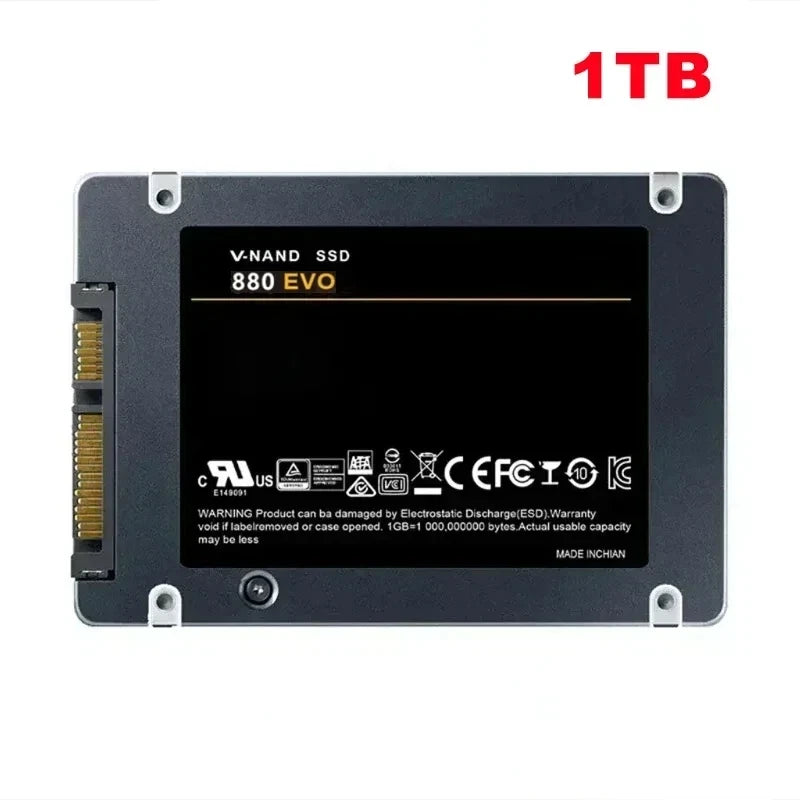 SSD Interne 2.5" SATA III – 500Go à 4To, Slim 7mm, PC/Laptop/PS4/PS5