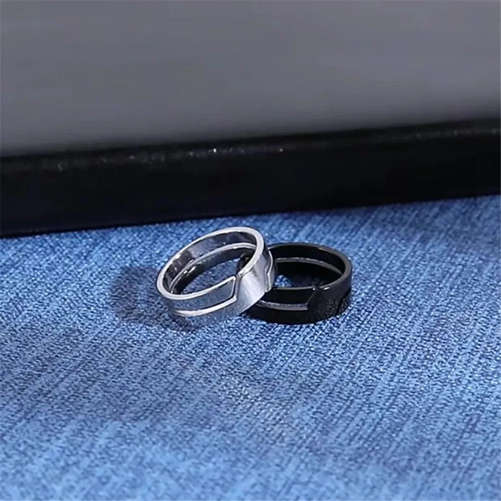 Bague Acier Inoxydable – 3,99€ Seulement • Anti-Allergie • Ne Rouille Jamais