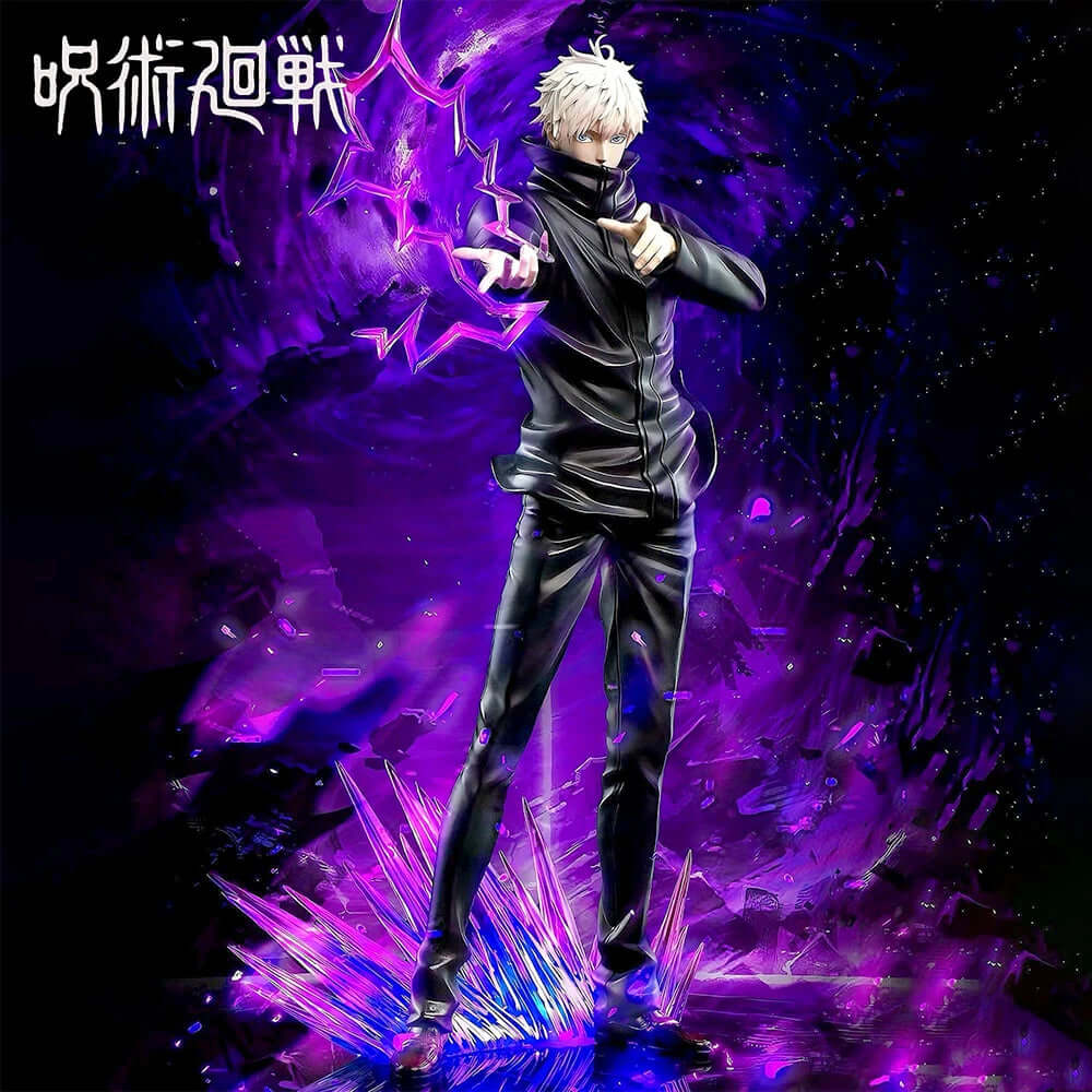 31cm/12.2in Anime Jujutsu Kaisen Figure Gojo Satoru Action Figures Pvc Statue Desktop Ornamen Collection Model Toys Gifts TechVisio