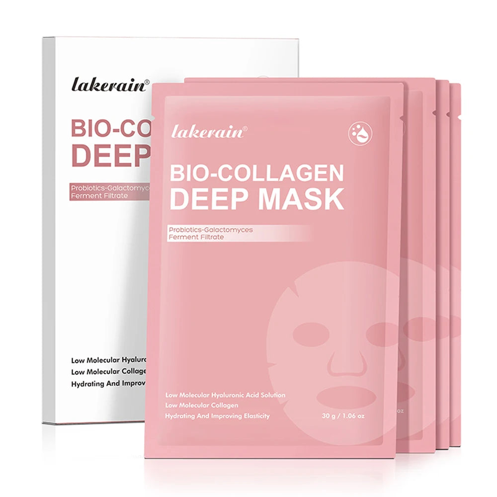 Korean Deep Collagen Mask Peel Off Mask Face Anti Wrinkle Lifting  Skin Care Masks Bio Pack Night Wrapping Woman Overnight Skin TechVisio