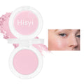 Daily single-color blush - Blush with a subtle wine-like sheen, fine glittering, natural color palette, pure makeup allure TechVisio