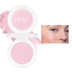 Daily single-color blush - Blush with a subtle wine-like sheen, fine glittering, natural color palette, pure makeup allure TechVisio