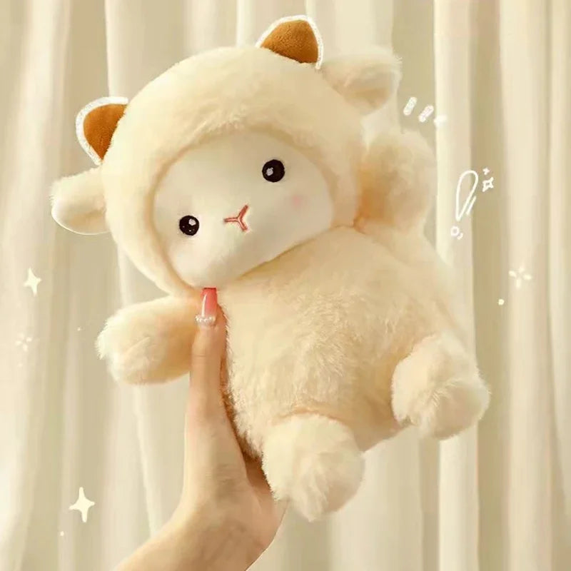25cm Super Cute Sheep Plush Dolls Kawaii Rabbit  Alpaca Toys Stuffed Soft Animal Pillow Birthday Wedding Party Throw Toys TechVisio